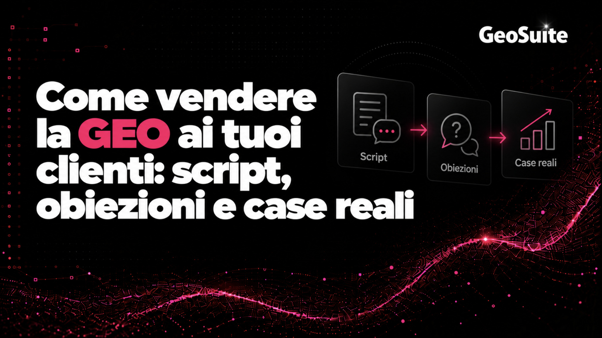Come vendere la GEO ai tuoi clienti: script, obiezioni e case reali