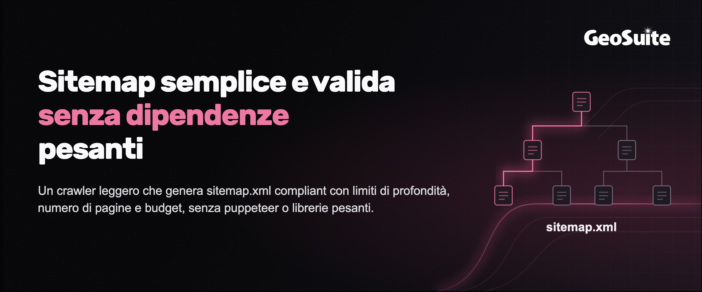 Sitemap semplice e valida senza dipendenze pesanti